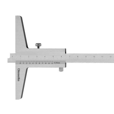 Depth Gauge 0-200x0,05 mm (100 mm bridge)
